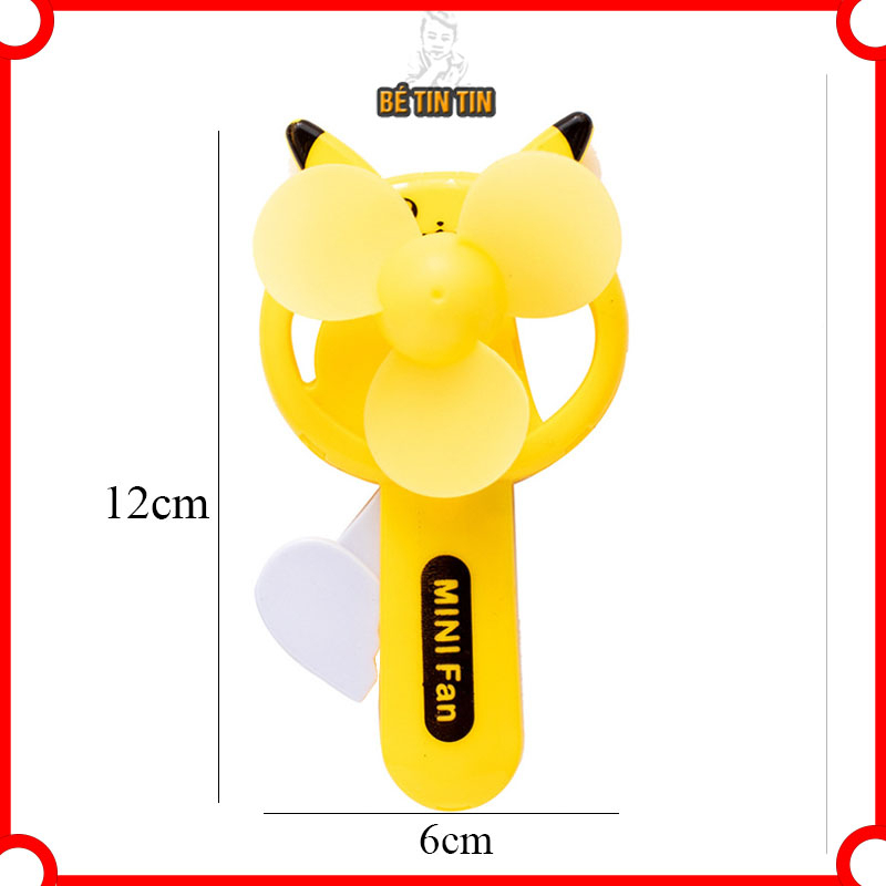 Quạt bóp tay hình thú dễ thương ❤️ Đồ Chơi TinTin ❤️