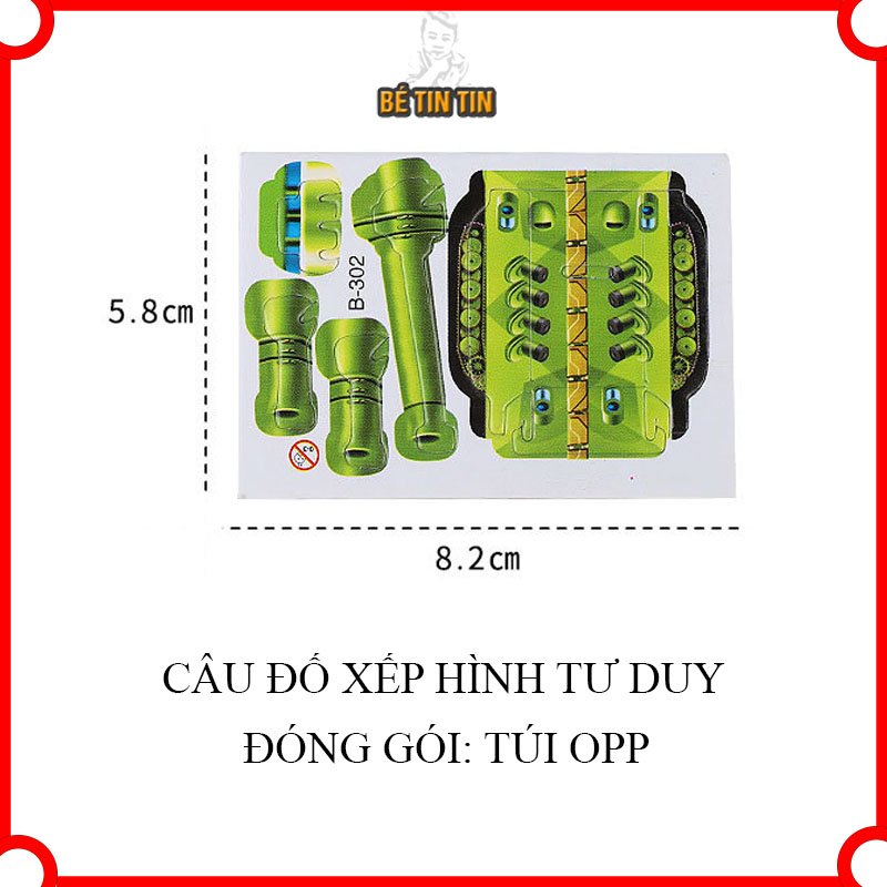 Combo Đồ Chơi Lắp Ghép Mô Hình Giấy 3D Xe Tăng, Tàu Chiến Cho Bé (Giao ngẫu nhiên 1 miếng)