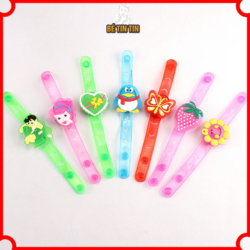 Vòng tay đồ chơi trẻ em phát sáng có Led cho bé