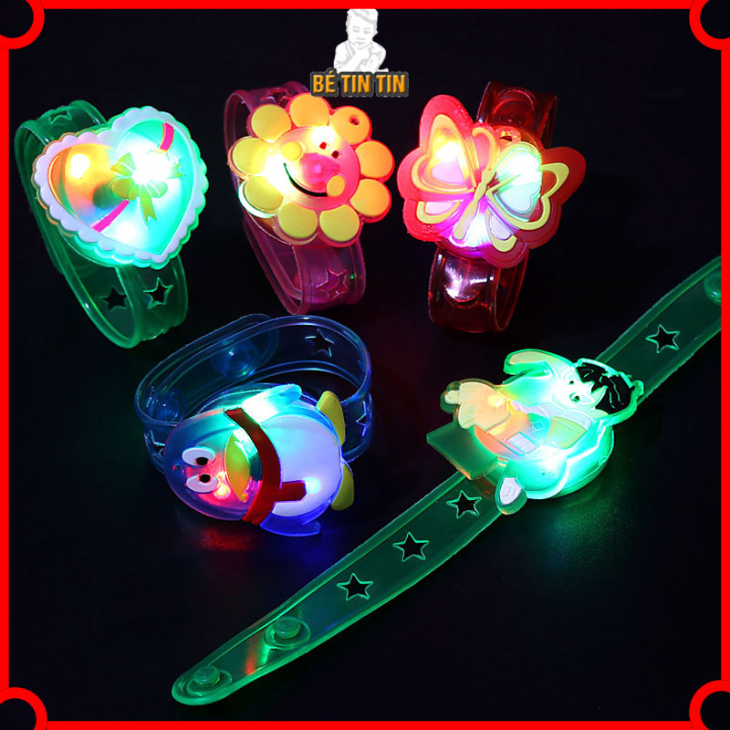 Vòng tay đồ chơi trẻ em phát sáng có Led cho bé