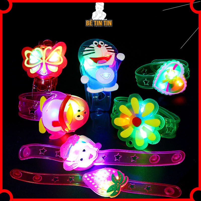 Vòng tay đồ chơi trẻ em phát sáng có Led cho bé
