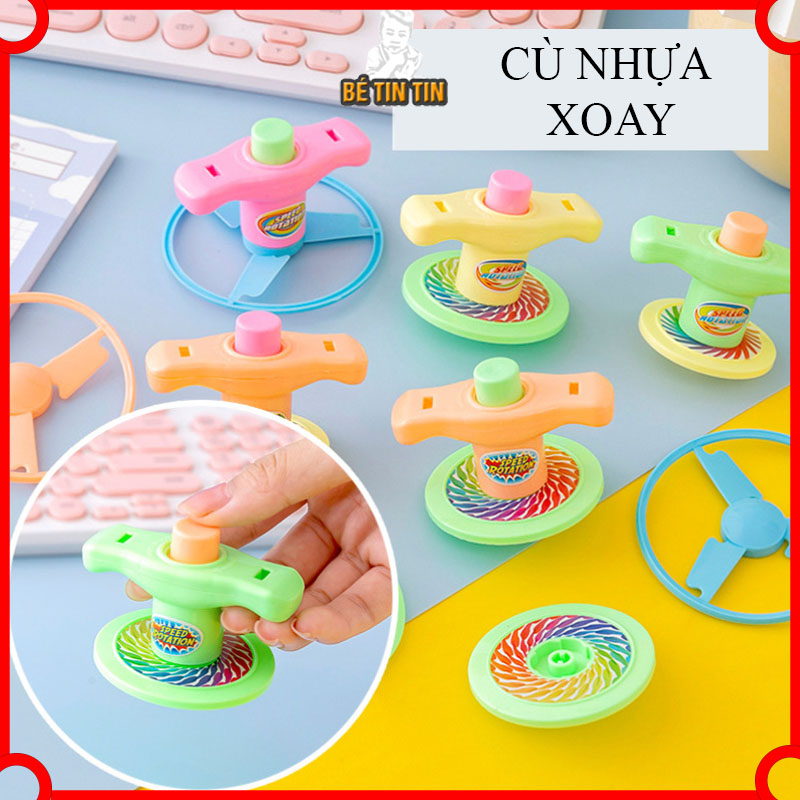 Đồ chơi con quay nhỏ đầy màu sắc cho bé