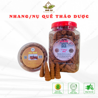Nhang nụ hương quế thảo dược thiên nhiên Cường Hải - Khử mùi, xông thơm nhà, thanh tẩy nhà cửa, thư giãn - 500g
