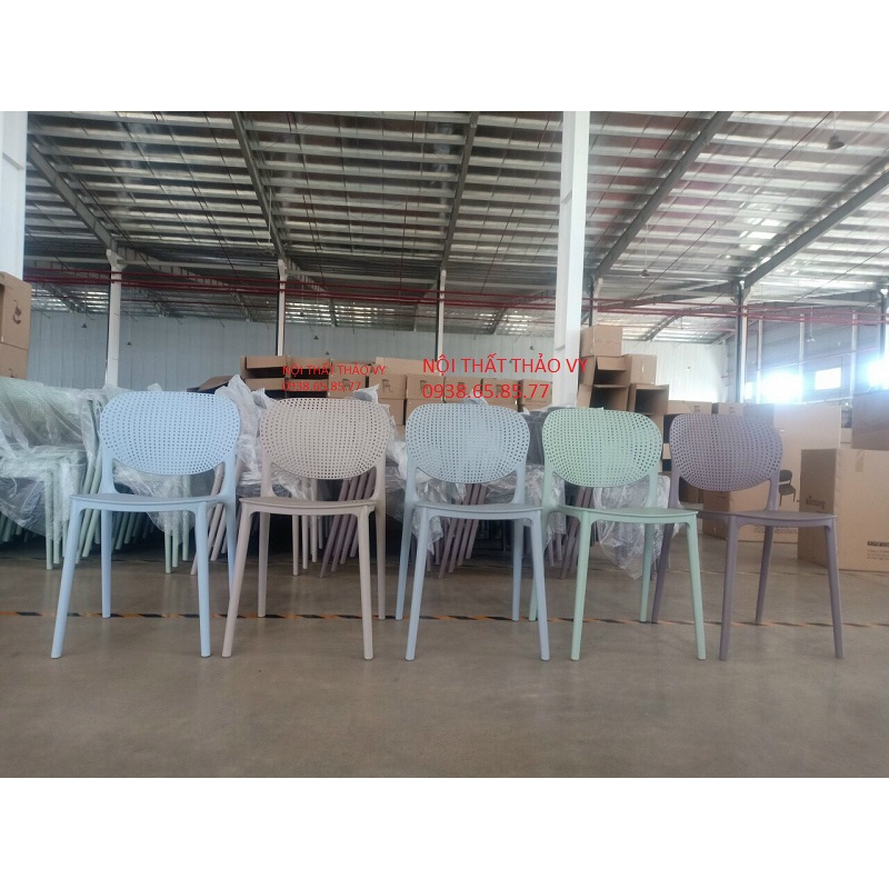 GHẾ NHỰA PP ĐÚC NGUYÊN KHỐI NHẬP KHẨU-CÀ PHÊ-VĂN PHÒNG- SÂN VƯỜN-NGOÀI TRỜI