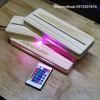 Combo ĐẾ LED 3D LỊCH 2024