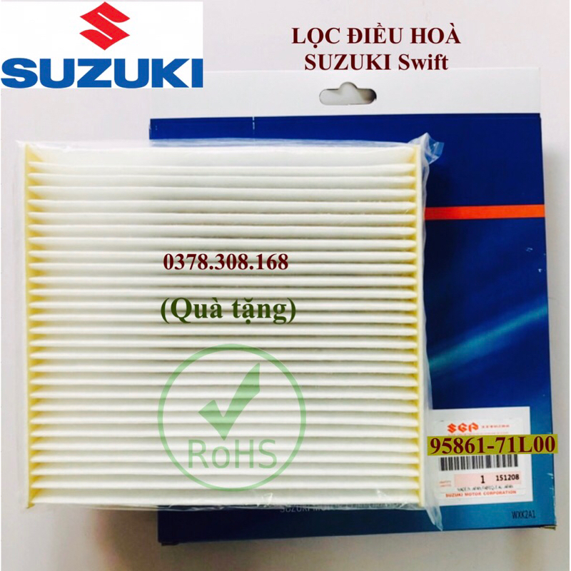 Lọc gió điều hoà ô tô Suzuki Swift (Quà tặng),mã 95861-71L00