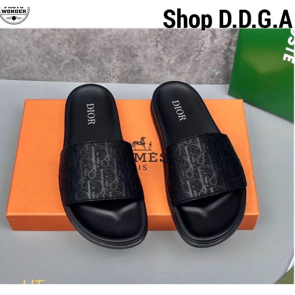 Dép quai ngang DI.OR dành cho nam hot nhất hè 2023 full bil vs box!