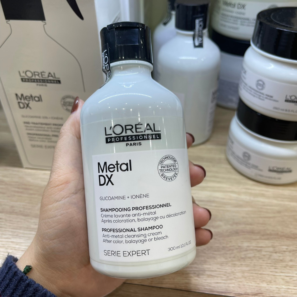 Dầu gội mềm mượt thải độc kim loại tóc LOREAL metal detox shampoo 300ml