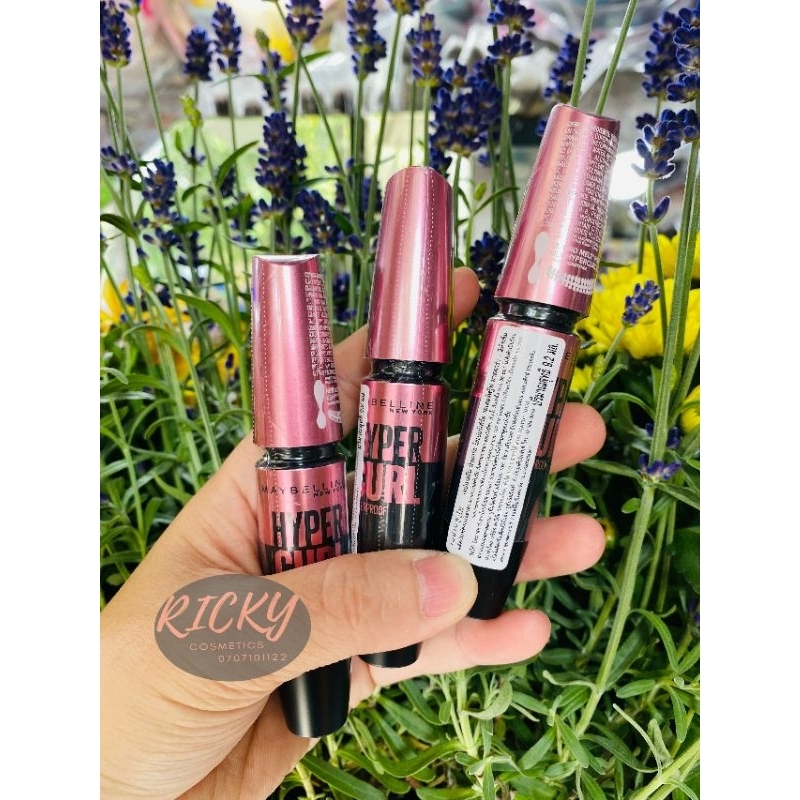 mascara maybelline làm dày và cong mi