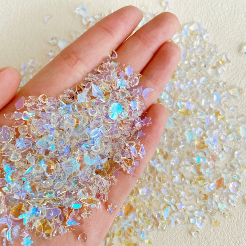 Set đá chân bằng 3d đính móng phong cách Hàn Nhật - Phụ kiện làm nail chuyên nghiệp giá rẻ