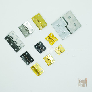 Bản lề mini hộp gỗ - lề hộp gỗ (10cái/ gồm ốc vít)