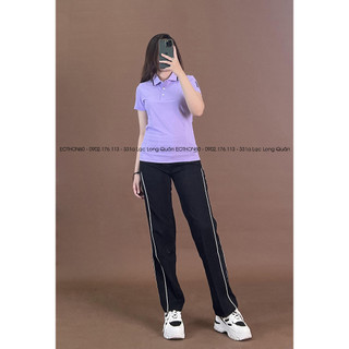 Áo das có cổ , quần suông 2 sọc [hình thật shop chụp] Eothon60