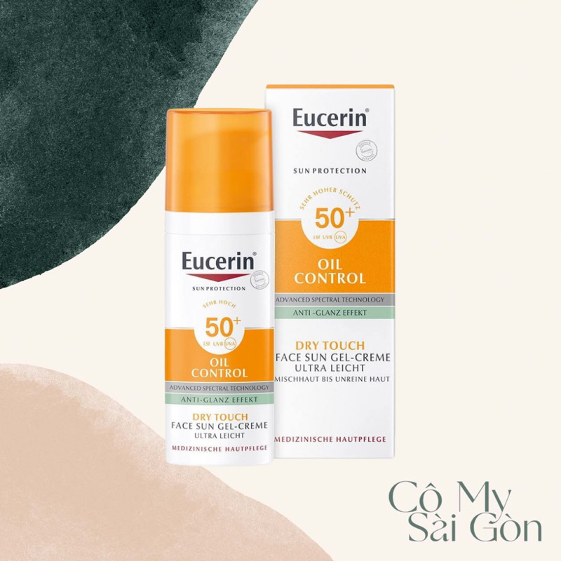 Kem chống nắng da dầu Eucerin Sun Gel-Creme Oil Control SPF 50+