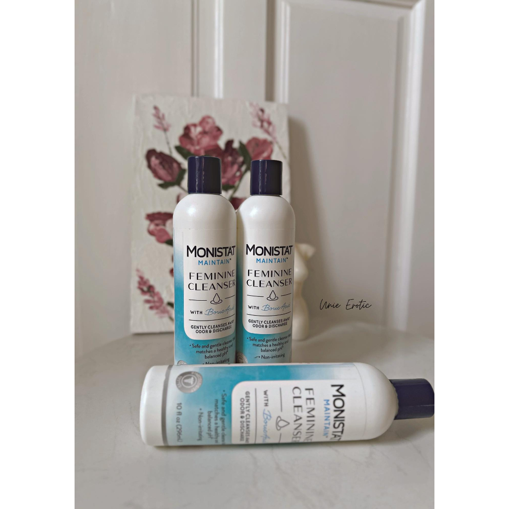DUNG DỊCH VỆ SINH PHỤ NỮ MONISTAT MAINTAIN FEMININE CLEANSER WITH BORIC ACID 296ML - 15899