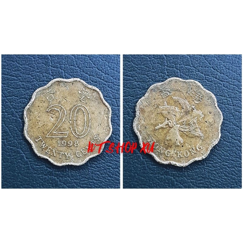 Đồng xu 20 Cents Hongkong