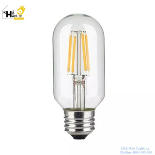 Bóng đèn led edison t45 công suất 4w - đèn khả hân