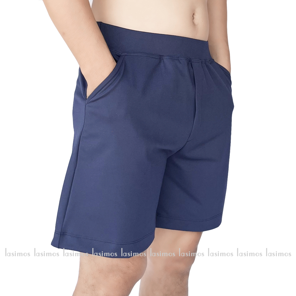 Quần đùi nam Lasimos MS922 thể thao có túi màu đen xanh cao cấp, thun co giãn 4 chiều, vải đẹp dày, thoáng mát.
