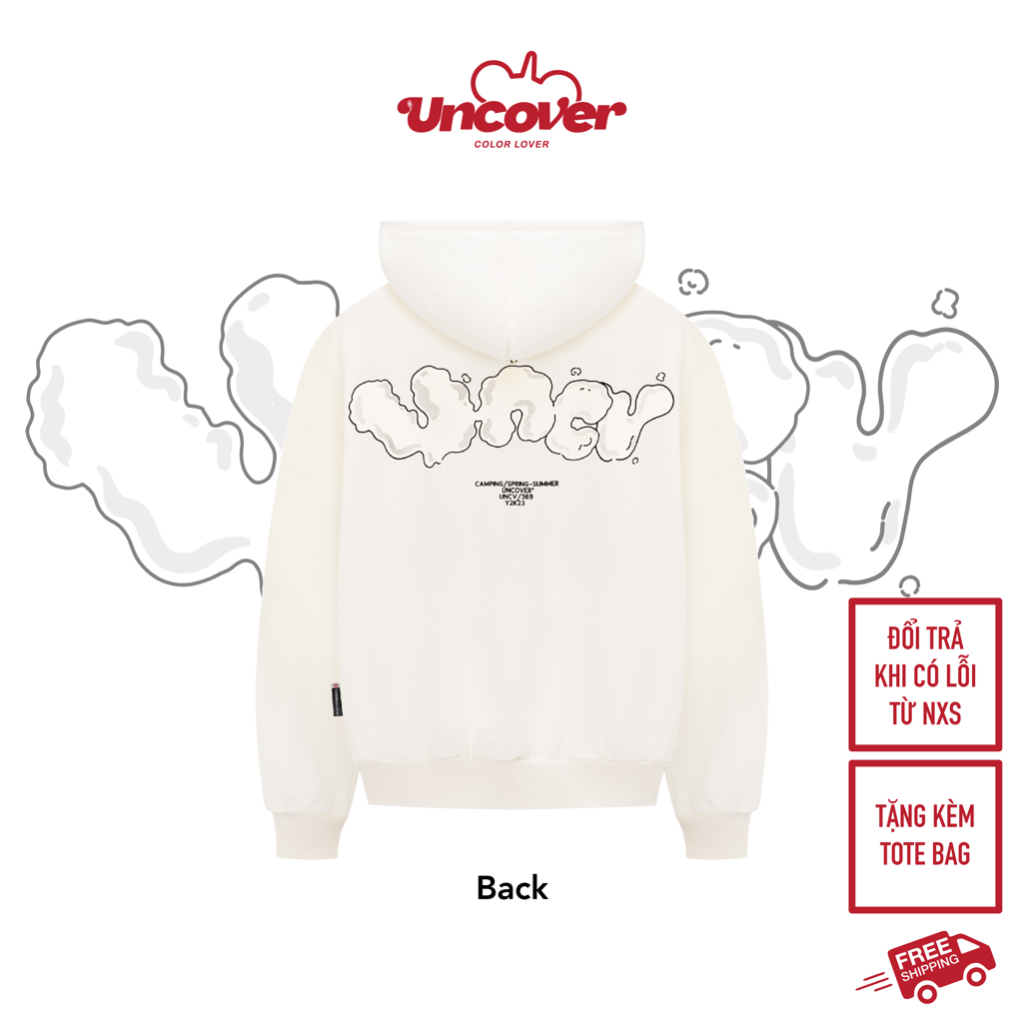 Áo hoodie Uncover Camping