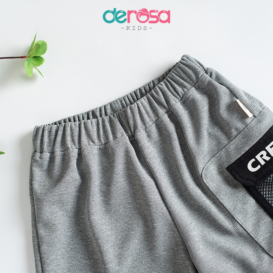 Quần đùi bé trai DEROSA KIDS cho bé từ 2 đến 6 tuổi ZSK23-398Q