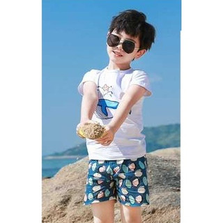 Set bộ cá heo họa tiết cho bé trai tp18