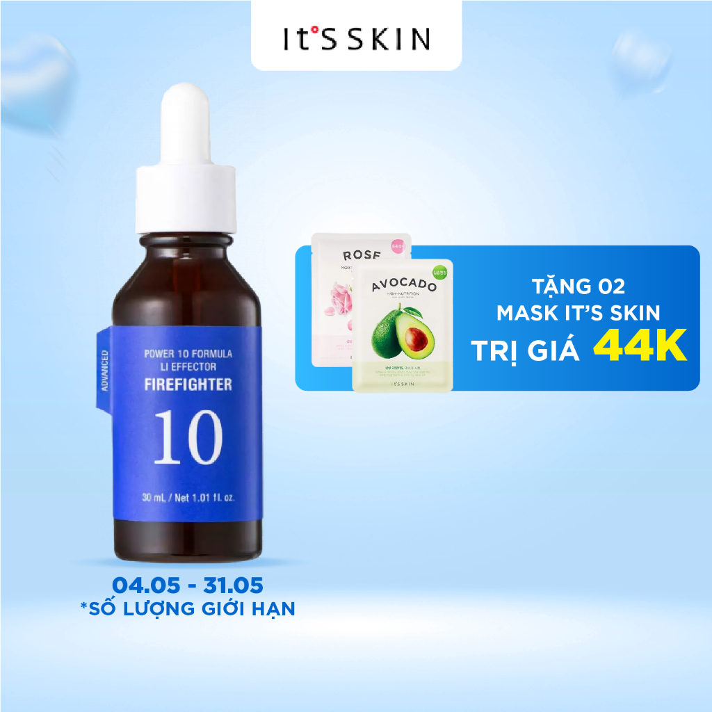 Tinh chất phục hồi sâu cho da It's Skin Power 10 Formula LI Effector Firefighter 30ml