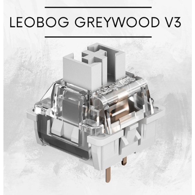 Switch Leobog graywood V3 linear cho bàn phím cơ | BigBuy360 - bigbuy360.vn