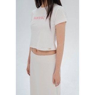 Áo thun baby tee in chữ Sunnie Studios
