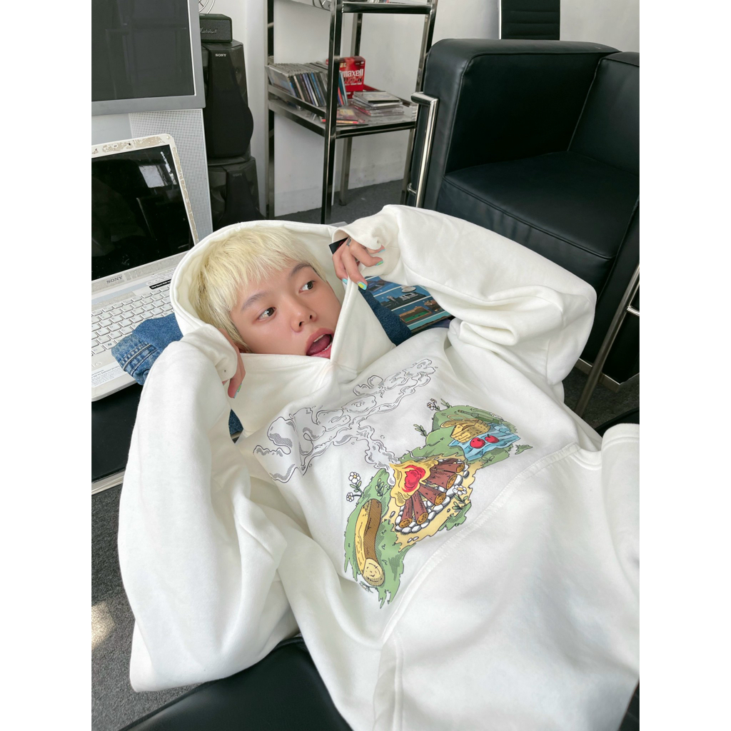 Áo hoodie Uncover Camping