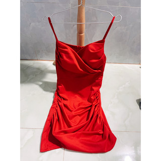 Đầm thun hai dây ôm body