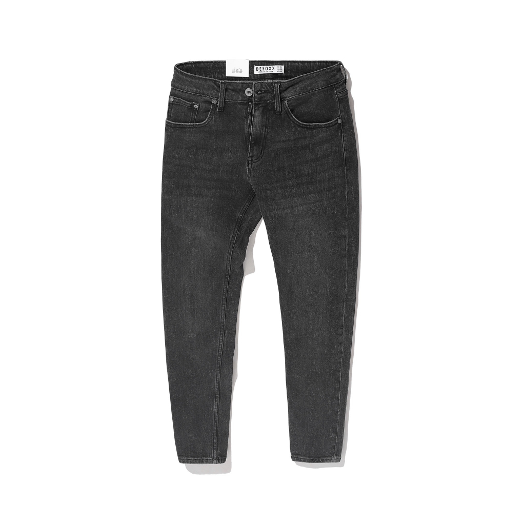 Quần jean nam, quần bò nam cao cấp slimfit DEFOXX xám wash 230443
