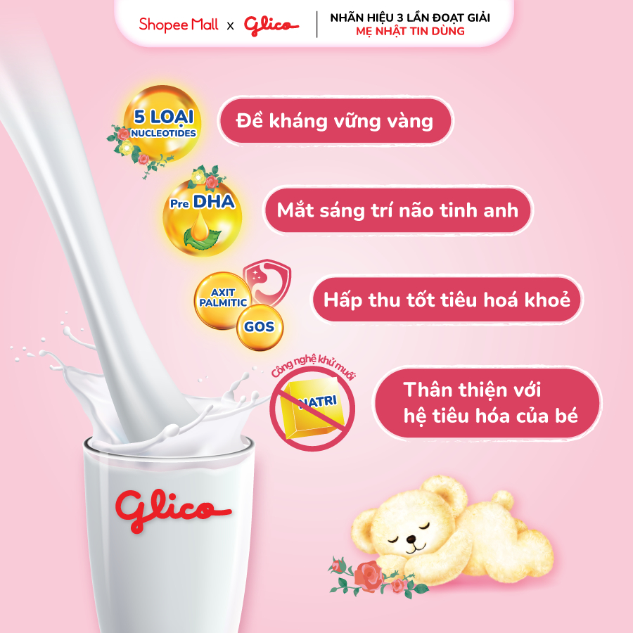 Sữa Glico Icreo Balance Milk (Icreo Số 0) - Lon 320g
