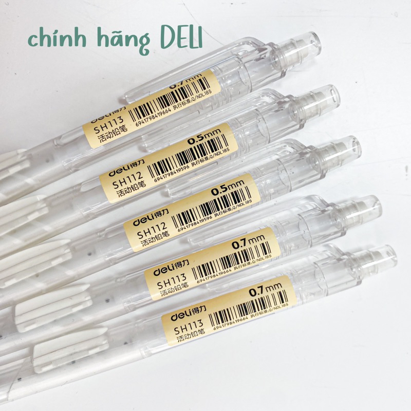 Bút Chì Kim Bấm Deli SH113 Nhà Cam