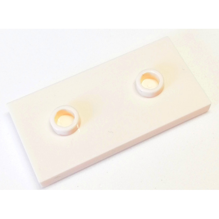 LEGO Miếng Đế Trắng 2x4 Với 2 Nút Ghép ID 6315024 65509