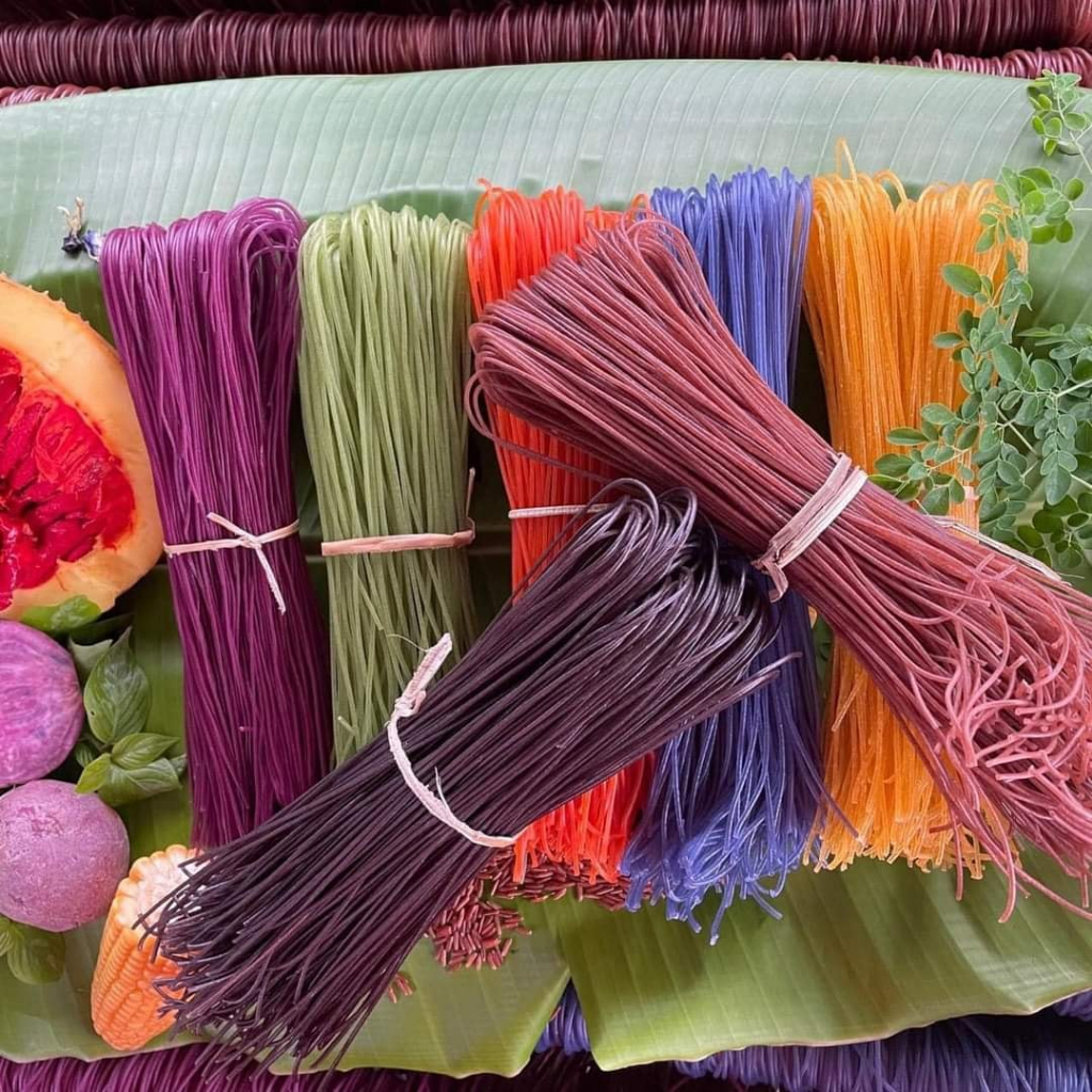 500gram Bún RAU CỦ NGŨ SẮC EAT CLEAN thức ăn healthy giảm cân cho người ăn kiêng