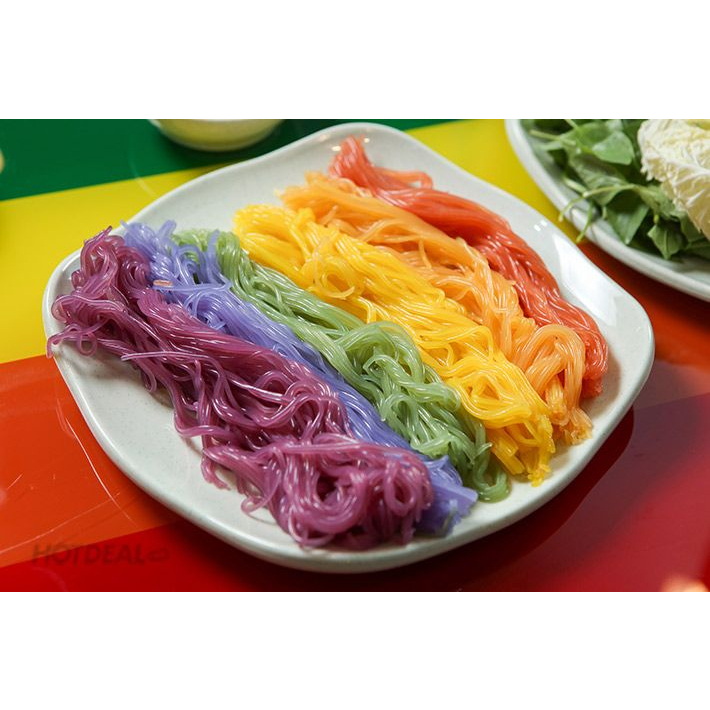 500gram Bún RAU CỦ NGŨ SẮC EAT CLEAN thức ăn healthy giảm cân cho người ăn kiêng