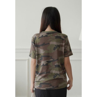 Áo Thun Camo Basic Xuất Dư
