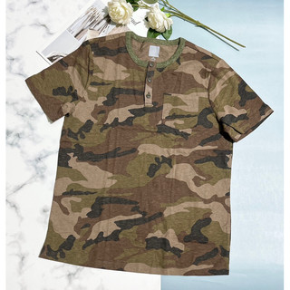Áo thun camo basic xuất dư
