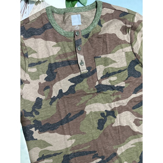Áo Thun Camo Basic Xuất Dư