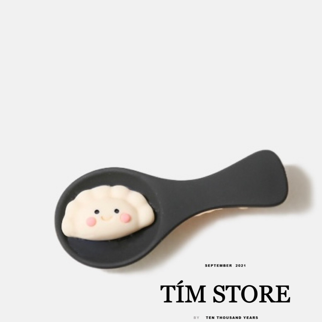 Kẹp tóc mái dimsum há cảo bánh bao màn thầu siêu dễ thương độc lạ cá tính TIMSTORE phụ kiện tóc phong cách hàn quốc