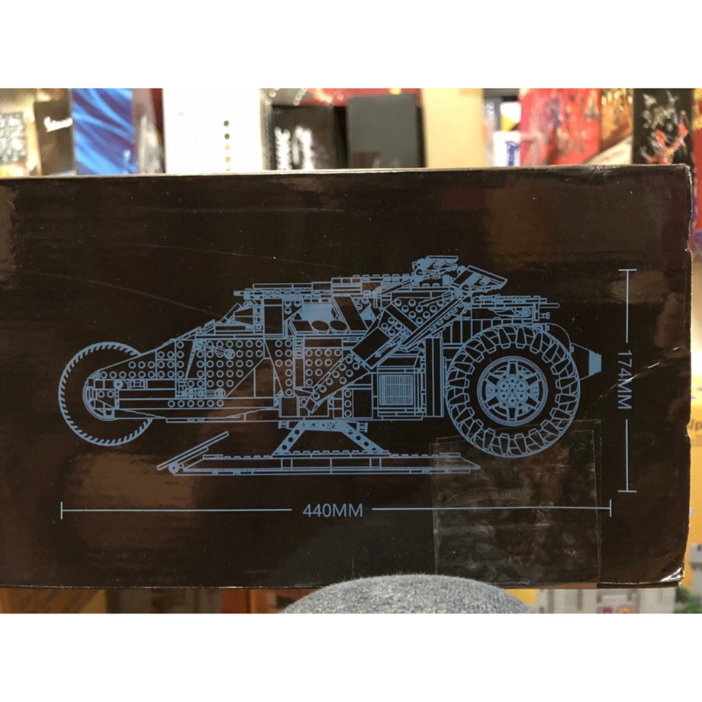 Xếp Hình Xe Tumbler Của Người Dơi Leji 70169 2068 Mảnh