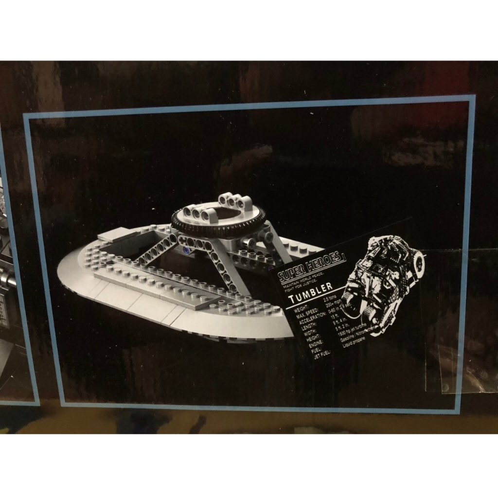 Xếp Hình Xe Tumbler Của Người Dơi Leji 70169 2068 Mảnh