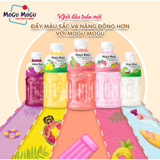 Thùng 24 Chai Nước Thạch Dừa  MOGU MOGU