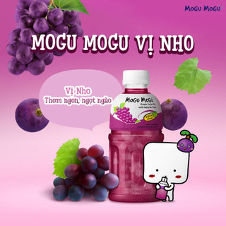 Thùng 24 Chai Nước Thạch Dừa  MOGU MOGU