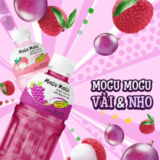 Thùng 24 Chai Nước Thạch Dừa  MOGU MOGU