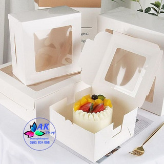 Set 10 hộp bánh kem size 16cm ~ 18cm