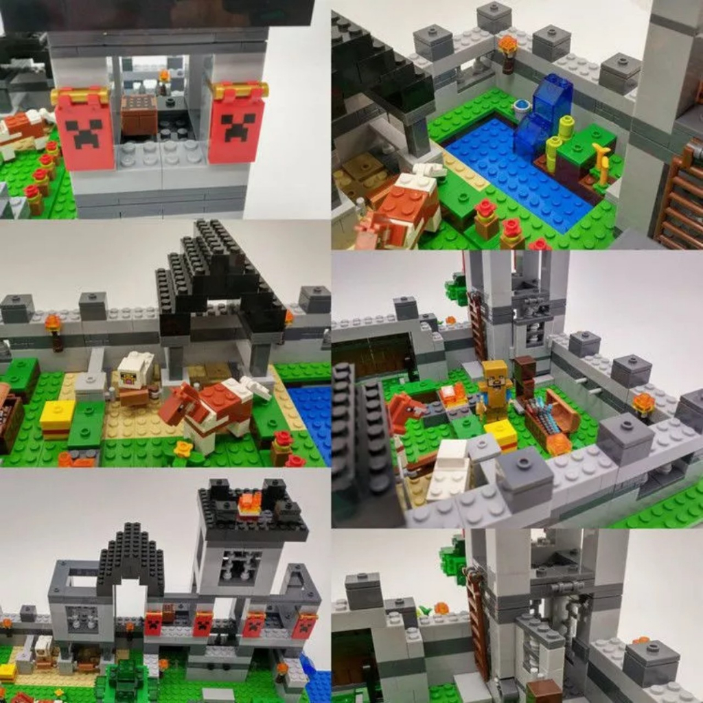 Đồ chơi lắp ráp 1095 10472 Minecraft My World The Fortress