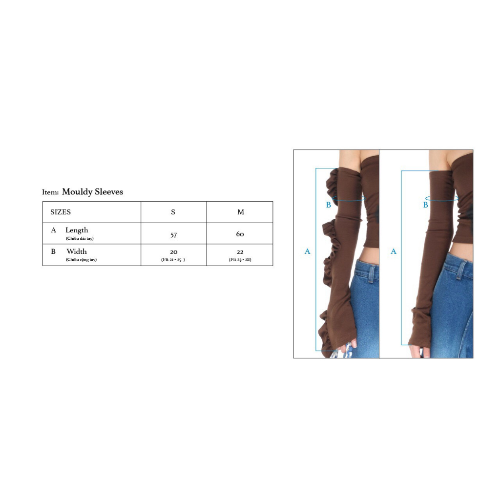 Áo ống nâu nấm HeartBurn