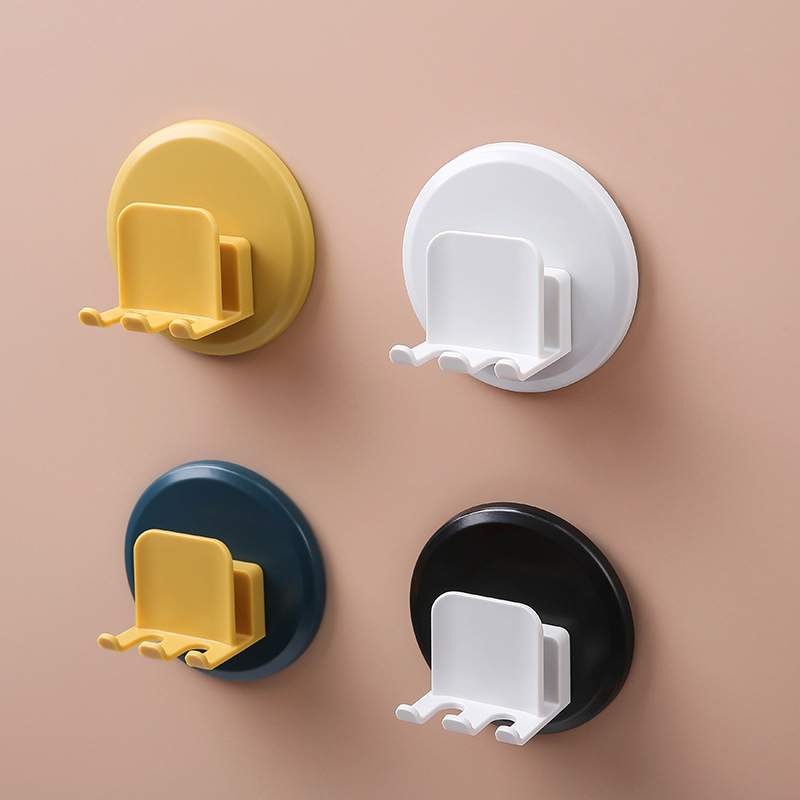 Móc Treo Bàn Chải Đánh Răng Móc Treo Cốc Gắn Tường Bằng Nhựa Nhỏ Gọn Tiện Lợi 88387 Tiện Ích 777