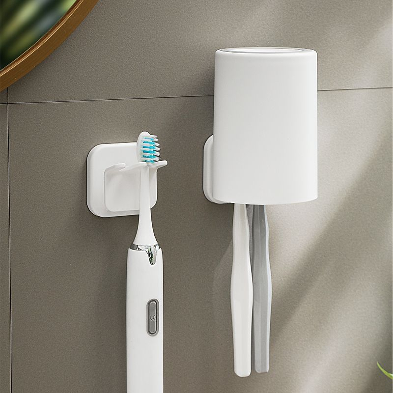 Móc Treo Bàn Chải Đánh Răng Móc Treo Cốc Gắn Tường Bằng Nhựa Nhỏ Gọn Tiện Lợi 88387 Tiện Ích 777