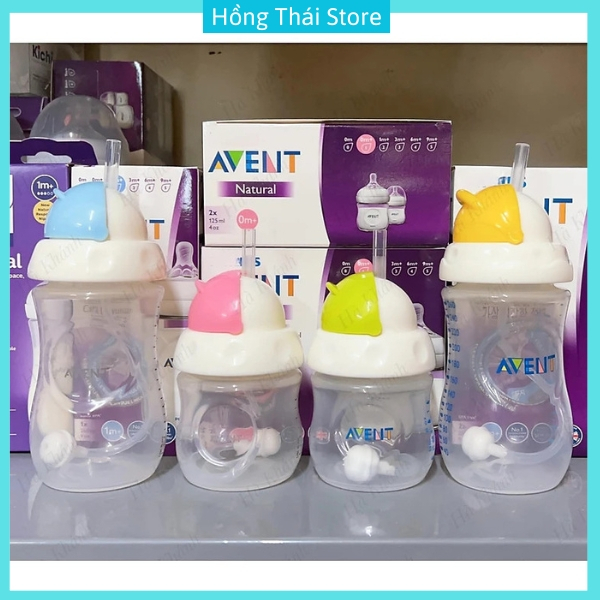 Nắp Trượt Ống Hút Quả Tạ Cho Bình Sữa Avent